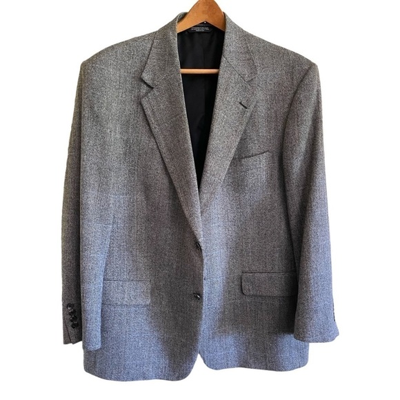 EVAN-PICONE, MENS LIGHTWEIGHT, SPORT JACKET IN BROWN, GREY & BLUE TWEED. - Picture 4 of 9
